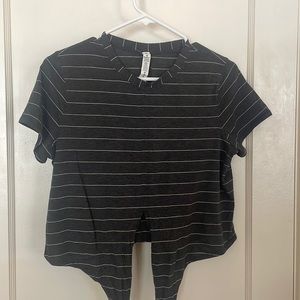 LULULEMON TOP WITH TIE